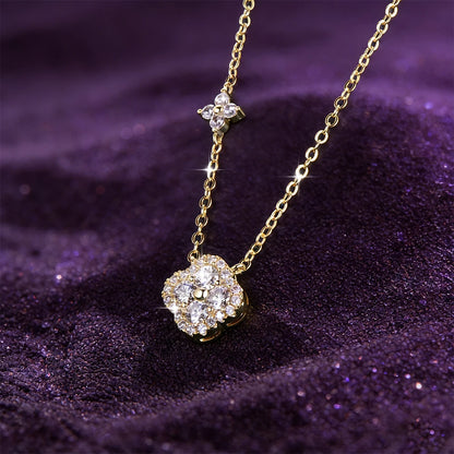 Celestique Moissanite Clover Bracelet