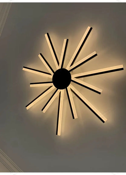Lucide LED Ceiling Light Living Room Flower Shape Chandelier Dining Room Bedroom Ceiling Pendant Light Nordic Design Home Decoration