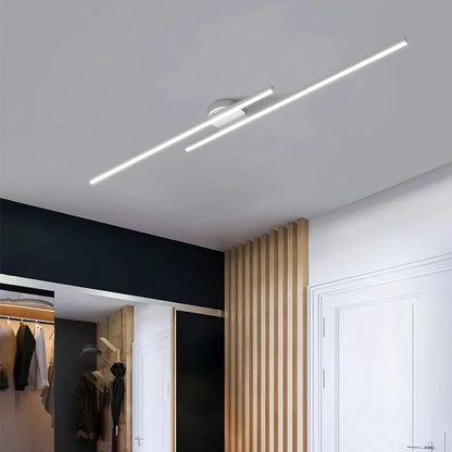 Nora Long Aluminium LED Ceiling Light Modern Creative Design Ceiling Lamp Indoor Lighting Fixture Hallway Balcony Aisle Office Lustre