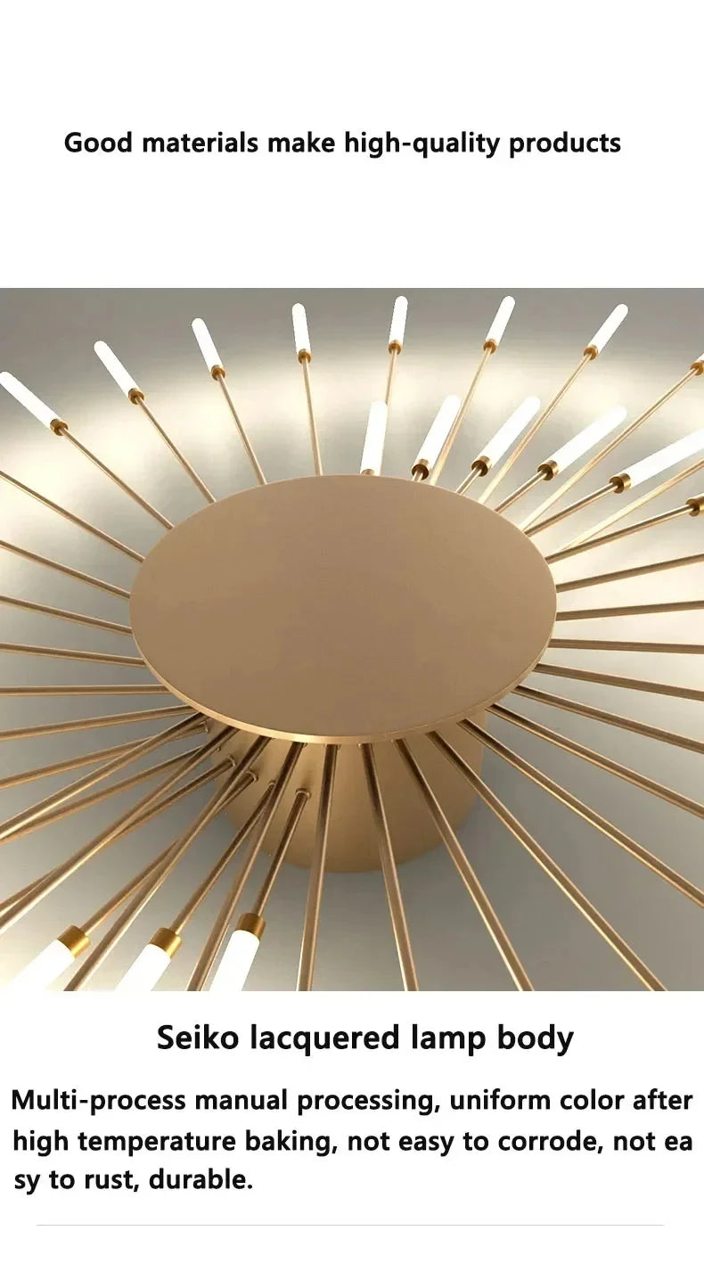 Eglo Modern LED Ceiling Lamp Living Room Dining Bedroom Ceiling Chandelier Lights Nordic Fireworks Design Home Decor Indoor Lighting