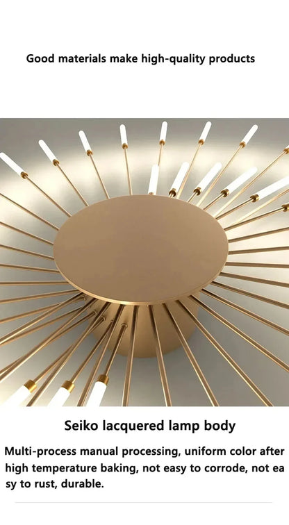 Eglo Modern LED Ceiling Lamp Living Room Dining Bedroom Ceiling Chandelier Lights Nordic Fireworks Design Home Decor Indoor Lighting