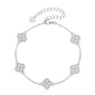 Élanor Jewels Moissanite Clover Bracelet
