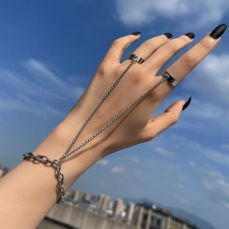 Rogue + Wolf Gothic Black Bat Ring Punk Flying Bat Metal Adjustable Women Jewelry Hot Festival Cosplay Gift Boys Girls Halloween Accessories Gothic Bat Wolf Black