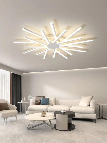 Lucide LED Ceiling Light Living Room Flower Shape Chandelier Dining Room Bedroom Ceiling Pendant Light Nordic Design Home Decoration