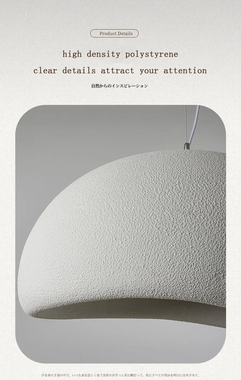 Gubi Modern LED Ceiling Chandelier Lights for Living Room Bedroom Dining Room Pendant Lights Nordic Wabi Sabi Home Decor Hanging Lamp