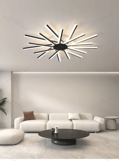 Lucide LED Ceiling Light Living Room Flower Shape Chandelier Dining Room Bedroom Ceiling Pendant Light Nordic Design Home Decoration