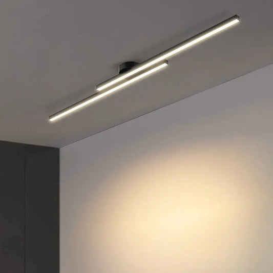 Nora Long Aluminium LED Ceiling Light Modern Creative Design Ceiling Lamp Indoor Lighting Fixture Hallway Balcony Aisle Office Lustre