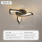 SLV Modern Led Ceiling Light With Creative Petal Design For Decorating Living Rooms Bedrooms Entrances Corridors Balconies Lighting