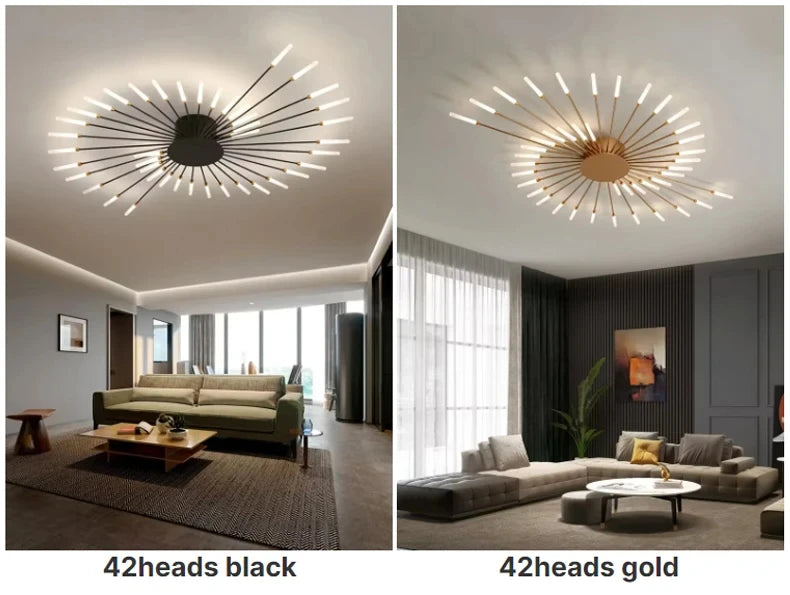 Eglo Modern LED Ceiling Lamp Living Room Dining Bedroom Ceiling Chandelier Lights Nordic Fireworks Design Home Decor Indoor Lighting