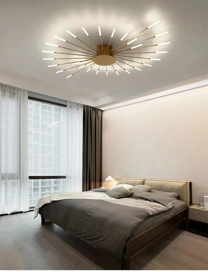 Eglo Modern LED Ceiling Lamp Living Room Dining Bedroom Ceiling Chandelier Lights Nordic Fireworks Design Home Decor Indoor Lighting