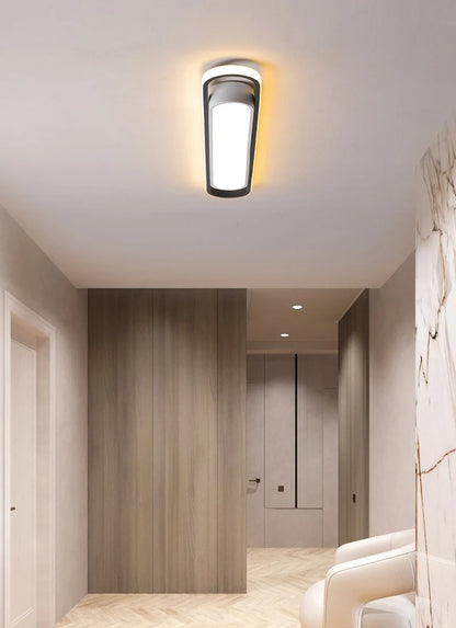Eglo Hot Sale Led Ceiling Light Rectangular For Kitchen Aisle Home Decor Chandelier Dining Table Long Strip Lamp Modern Ceiling Lam