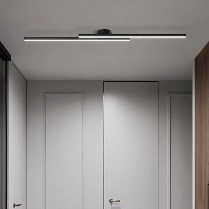 Nora Long Aluminium LED Ceiling Light Modern Creative Design Ceiling Lamp Indoor Lighting Fixture Hallway Balcony Aisle Office Lustre