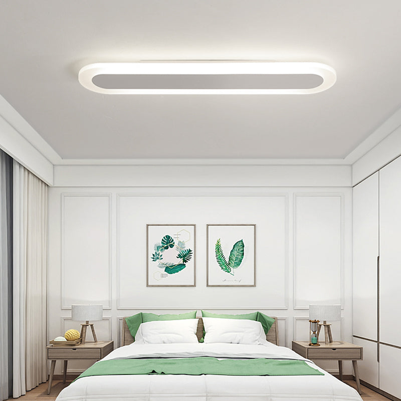 Lindby LED Ceiling Light Acrylic Long Wall Lamp Corridor Aisle Entrance Light Modern Minimalist Stair Balcony Light