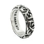The Great Frog 10MM Wide Nordic Viking Celtic Rings Stainless Steel Punk Fashion Viking Trinity Ring for Men Women Amulet Jewelry Wholesale Steel Stainless Steel