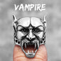 Killstar Vintage Punk Gothic All Skull Head Series Stainless Steel Womens Mens Rings Unique for Biker Jewelry Creativity Gift Wholesale Skull Gothic Steel Stainless Steel