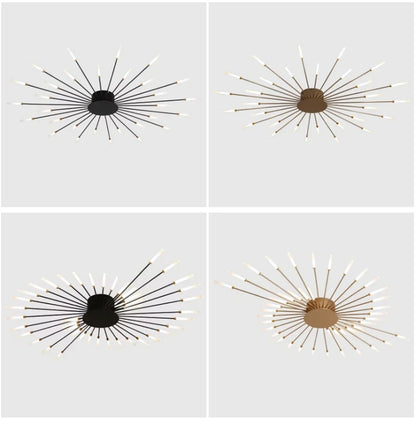 Eglo Modern LED Ceiling Lamp Living Room Dining Bedroom Ceiling Chandelier Lights Nordic Fireworks Design Home Decor Indoor Lighting