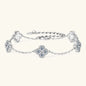 Élanor Jewels Moissanite Clover Bracelet