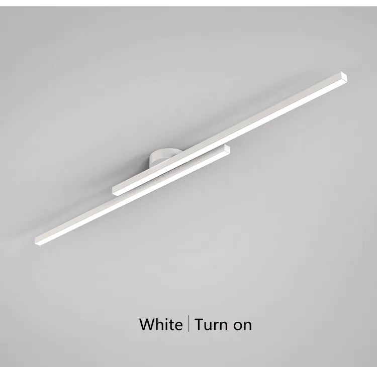 Nora Long Aluminium LED Ceiling Light Modern Creative Design Ceiling Lamp Indoor Lighting Fixture Hallway Balcony Aisle Office Lustre