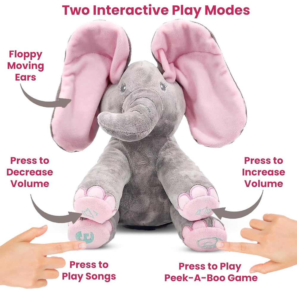 PeekaBoo Singing Elephant Toy