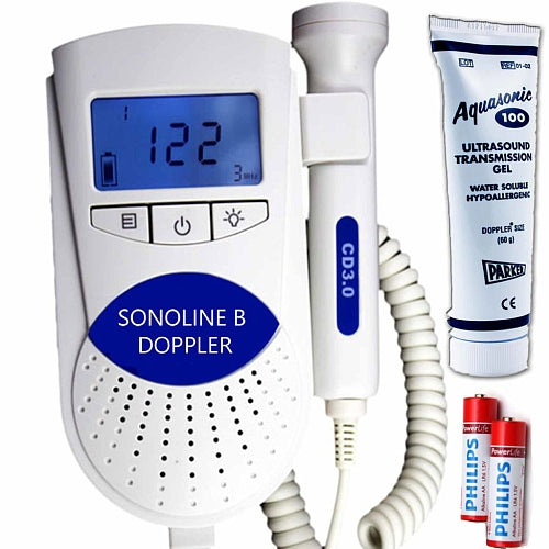 Original™ Sonoline B Baby Doppler+Free Gel